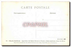 Old Postcard Musee Galliera Gervais Saints appearance and has Profais Ambrose...
