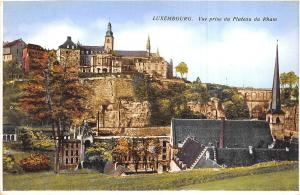 Br35723 Luxembourgvue prise du plateau du Rham luxembourg