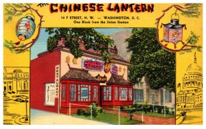 Washington D.C.  The Chinese Lantern restaurant