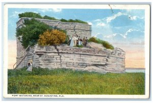 c1920 Fort Matanzas National Monument St. Augustine Florida FL Unposted Postcard