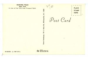 NY - Niagara Falls. Prospect Point  ca 1960's