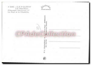 Modern Postcard L'Ile D'Oleron Port And Citadel