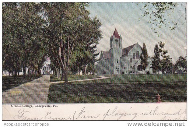 Ursinus College Collegeville Pennsylvania 1909