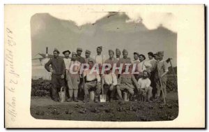 PHOTO CARD Italia Milan Italy July 2, 1918