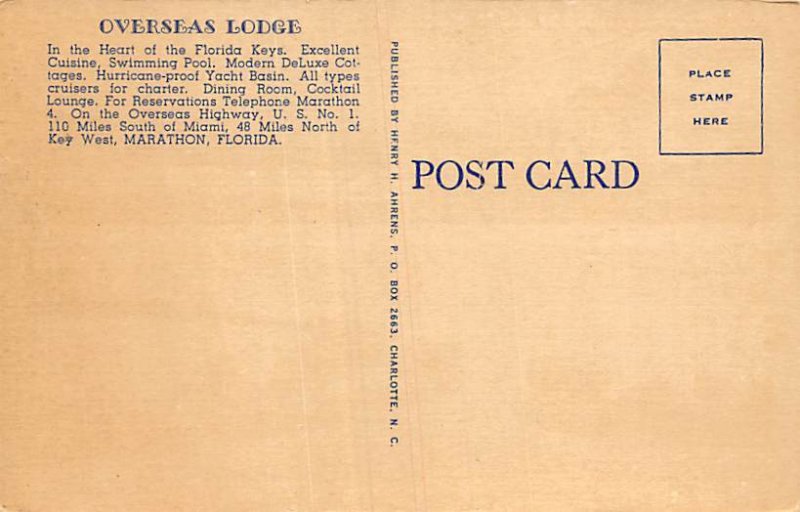 Overseas Lodge  Marathon FL