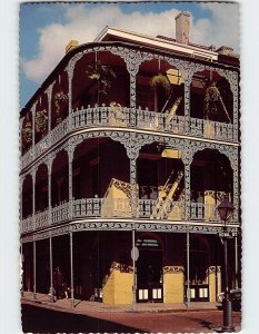 Postcard Lace Balconies, New Orleans, Louisiana