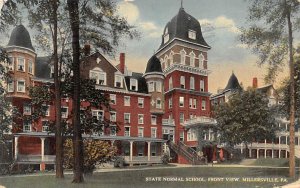 State Normal School, Front View Millersville, Pennsylvania PA s 