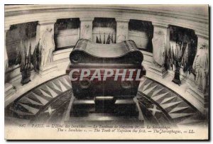 Postcard Old Paris Hotel des Invalides Napoleon's Tomb I. The Sarcophagus