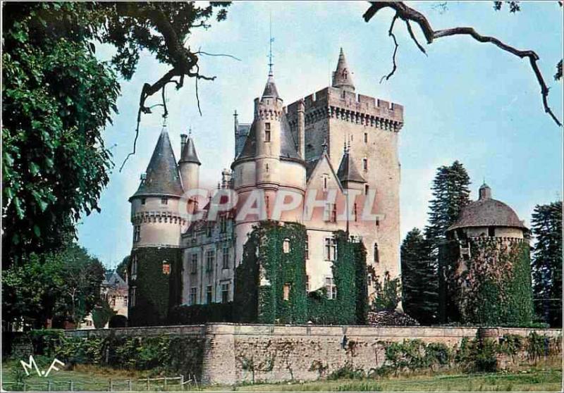  Modernes Postkarte Azat-Lachen es Schloss-Lachen es Jahrhundert xv Chauveron xi