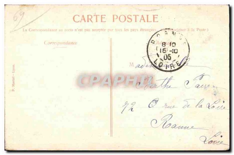 Old Postcard Lyon