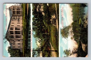 Winona Lake IN-Indiana, Kosciusko Lodge, Swiss Terrace, Vintage Postcard 