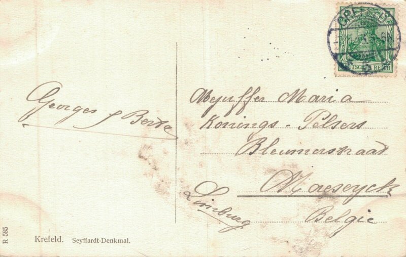 Germany Krefeld Seyffardt Denkmal 06.94