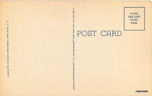 Autos 1940s Sioux Falls South Dakota Phillips Avenue Teich linen postcard 10321