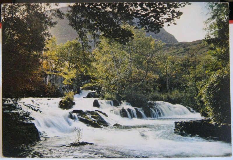 Wales The Nant Mill Falls - posted 1962