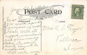 ID, Nothing Like Idaho~Poem by Yerks  SIXTEEN HORSE WAGON TRAIN 1913 Postcard