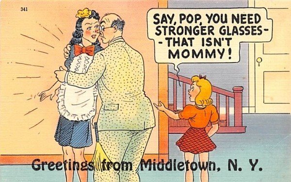 Greetings in Middletown, New York