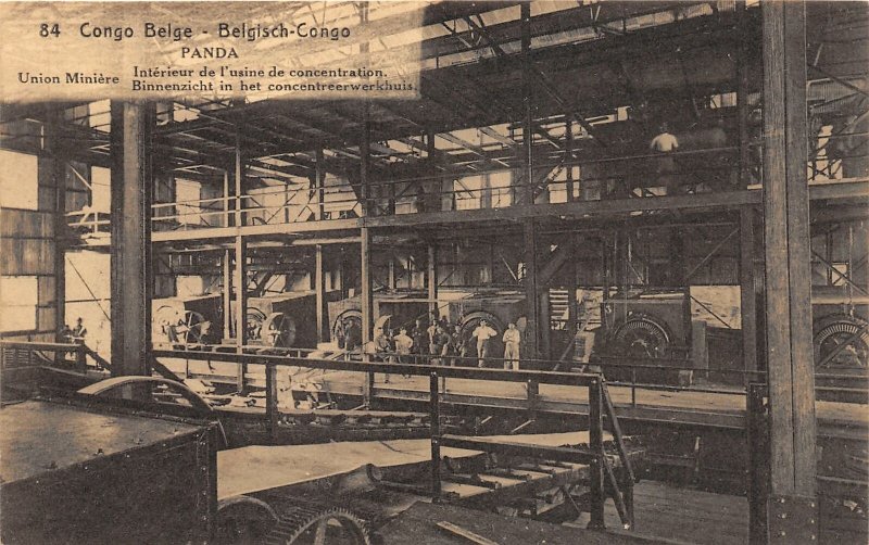 G58/ Africa RPPC Postcard French Congo Panda Factory Workers  3