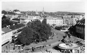 Lot188 graz jakominiplatz Styria  austria tram real photo