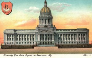 Vintage Postcard Kentucky New State Capitol Building Landmark Frankfort Kentucky