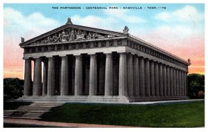 Tennessee  Nashville The Parthenon Centennial Park