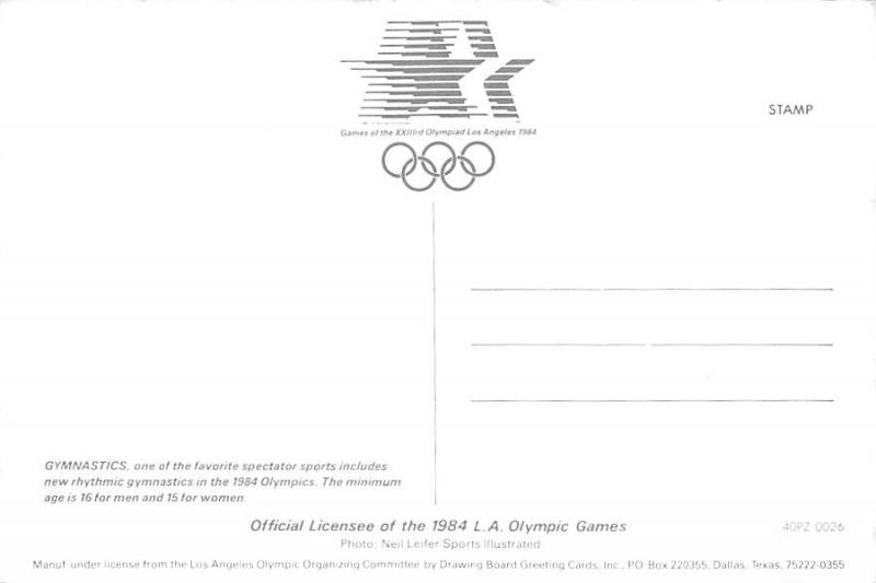 Los Angeles 1984 Olympics - Gymnastics