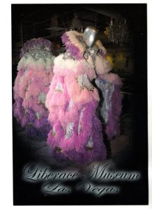 Fashion, Liberace, Violet Costume, Ostrich Feathers, Museum, Las Vegas