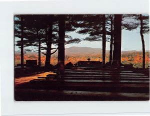 Postcard Cathedral of the Pines, Rindge, New Hampshire