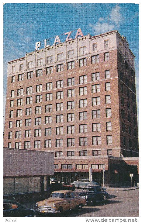 Plaza Hotel , LAREDO , Texas , 50-60s