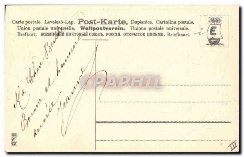 Old Postcard Fantasy Pierrot Children Pierrots