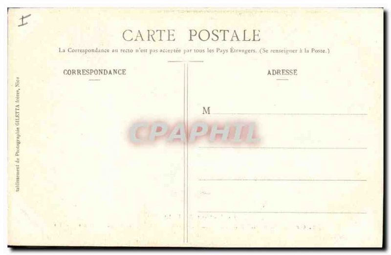 Old Postcard Cave Saint Andre excursion around Nice Caves