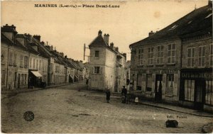 CPA MARINES - Place Demi-LUne (107432)