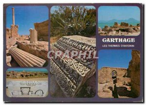 Modern Postcard the Carthage Antonine Baths