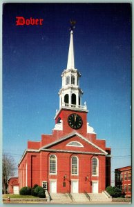 First Parish Church Dover New Hampshire NH UNP Unused Chrome Postcard I6