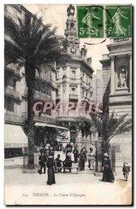 Toulon - The Caisse d'Epargne - Old Postcard