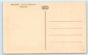 MALONNE institut St. Berthuin L'externat Belgium Postcard