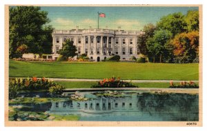 Postcard Washington DC - White House - South Front