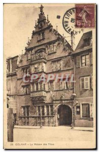 Old Postcard COLMAR The Quatorze