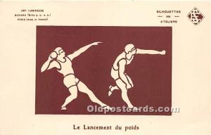 Le Lancement du Poids Track & Field Unused 