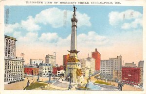 Bird's Eye View - Indianapolis, Indiana IN  