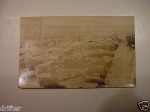 RPPC Vista General General View Tijuana B C Mexico Postcard