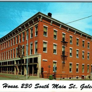 c1960s Galena, IL De Soto House Hotel General Ulysses S. Grant HQ Chrome PC A313