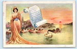 SAN FRANCISCO, CA California ~ CITY of OPPORTUNITY 1907 Booster Postcard