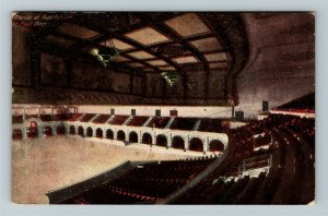 St Paul MN-Minnesota, Interior Of Auditorium, Vintage c1912 Postcard