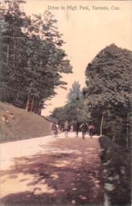 Ontario Toronto   High Park, Tourists  bicycling ,  Canadian Souven...