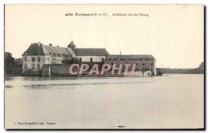 Old Postcard Paimpont L & # 39Abbaye for the & # 39Erang