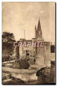 Old Postcard La Rochelle Porte des Deux Moulins