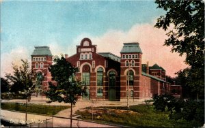 Postcard ON Ottawa Cartier Square Drill Hall Military RARE ~1910 K49