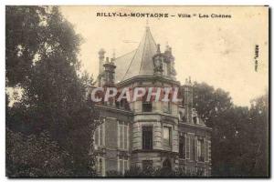 Old Postcard Rilly Mountain Villa Les Chenes