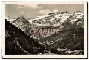 Modern Postcard Les Diablerets