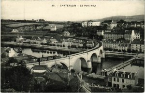 CPA Chateaulin - Le Pont Neuf (1033064)